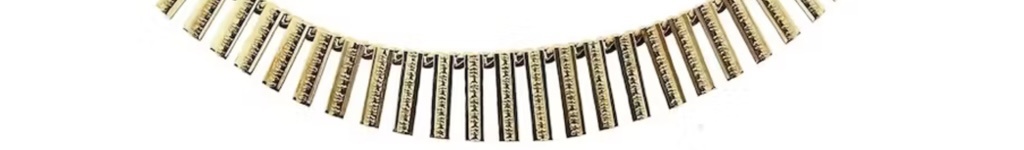 Cleopatra link necklace