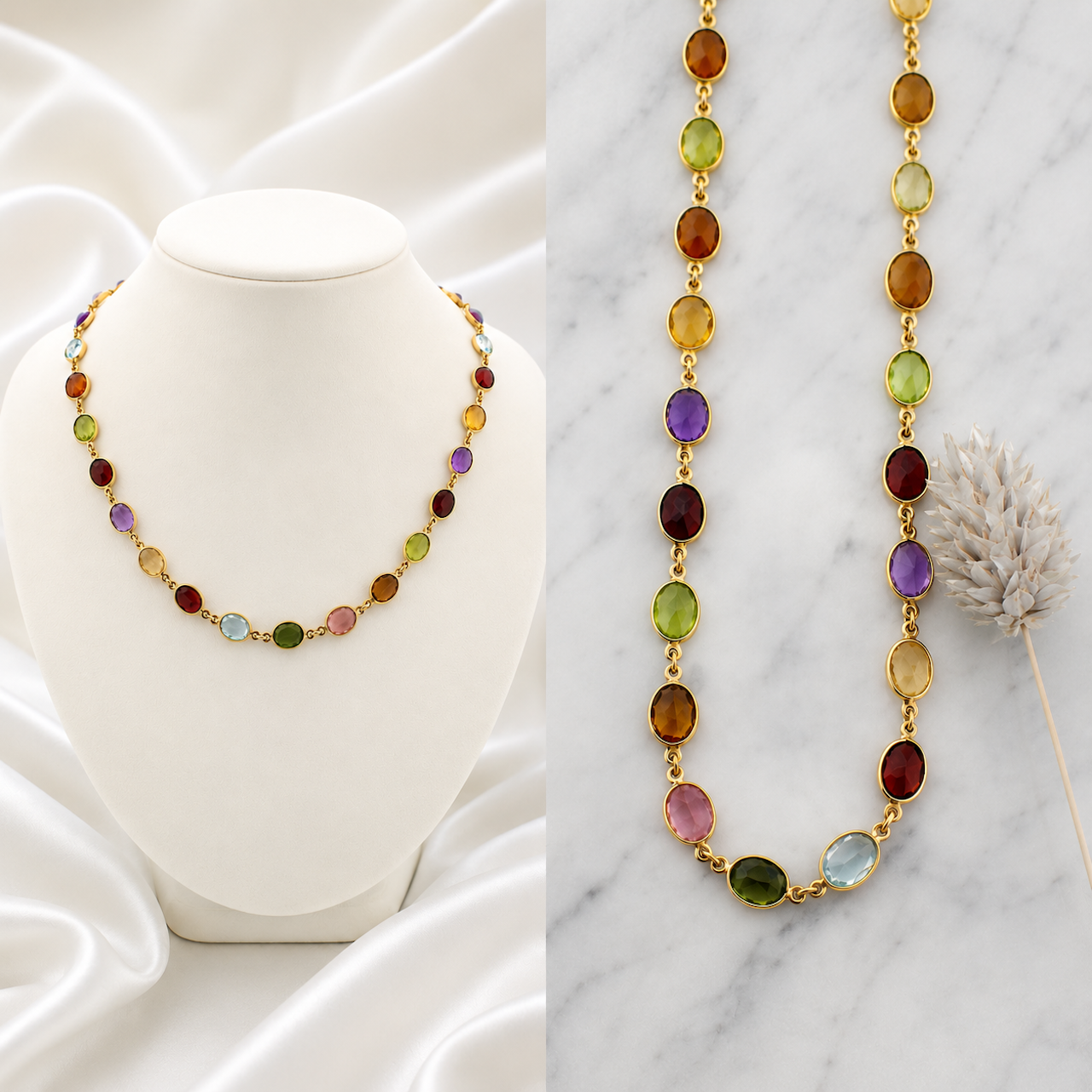 vintage-gouden-ketting-met-kleurrijke-edelstenen