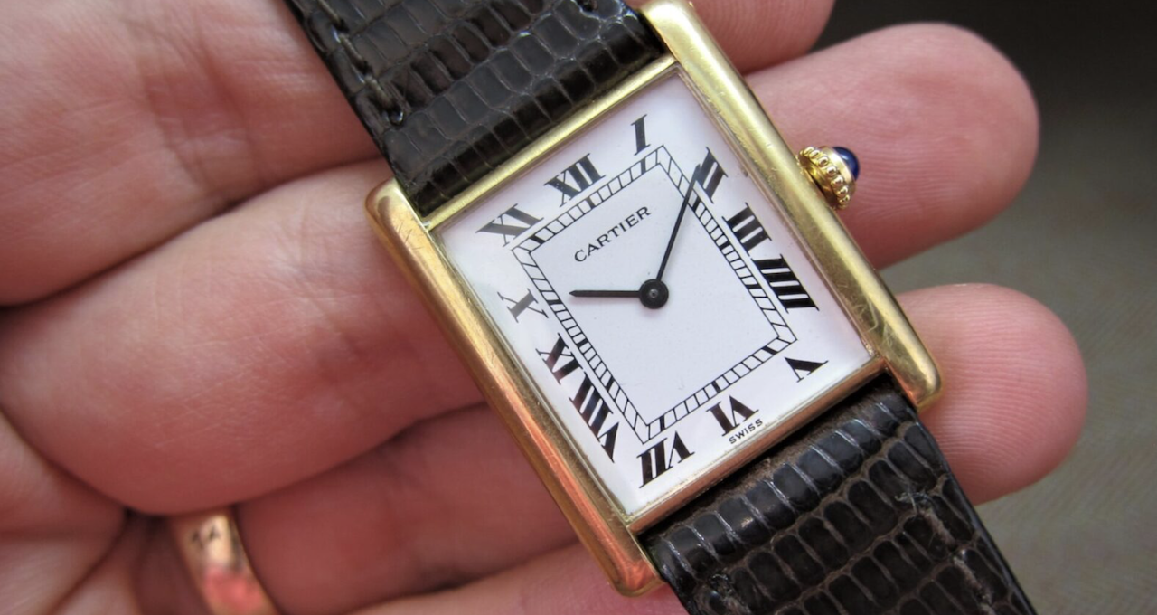 Cartier horloge verkopen bij juweelwinkel
