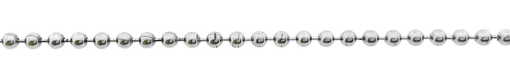 This is what a ball link necklace looks like